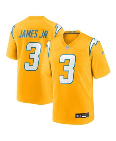 Nike Мужская джерси Nike Derwin James Jr. Gold Los Angeles Chargers Alternate Charger Power Game Player