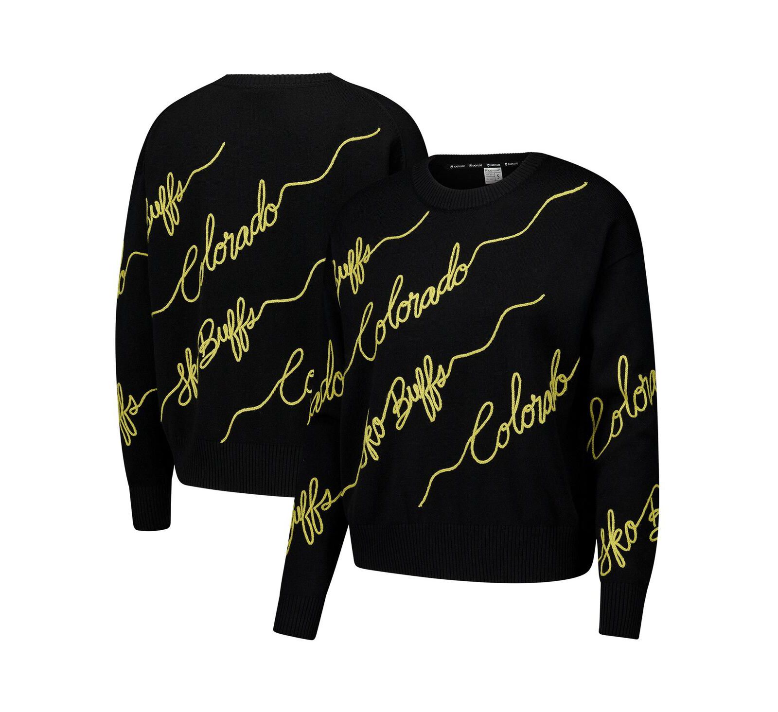 Женский джемпер Kadyluxe Black Colorado Buffaloes Love Note