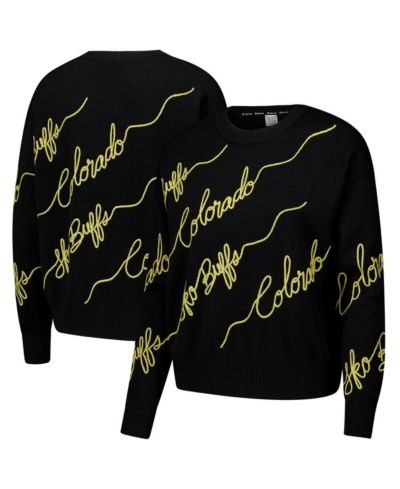 Женский джемпер Kadyluxe Black Colorado Buffaloes Love Note