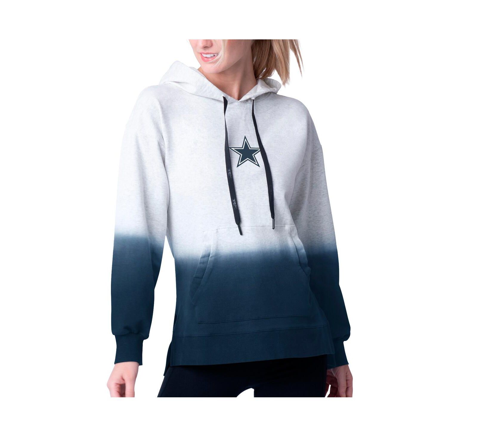 Женское худи MSX by Michael Strahan Daniela Pullover, серое/темно-синее