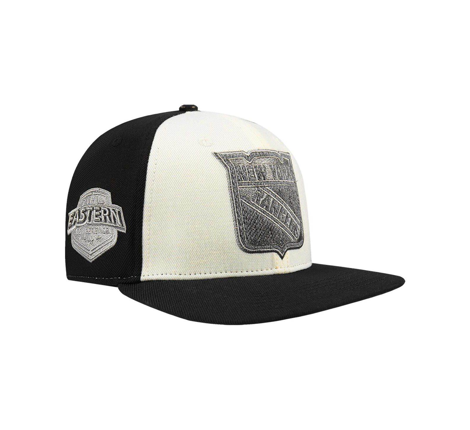 Pro Standard Men's Cream New York Rangers French Terry Snapback Hat