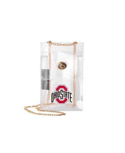 Logo Brands прозрачная сумка через плечо Ohio State Buckeyes