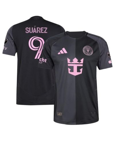Adidas Men's Luis Suárez Black Inter Miami CF 2025 The Fortitude Kit Authentic Player Jersey