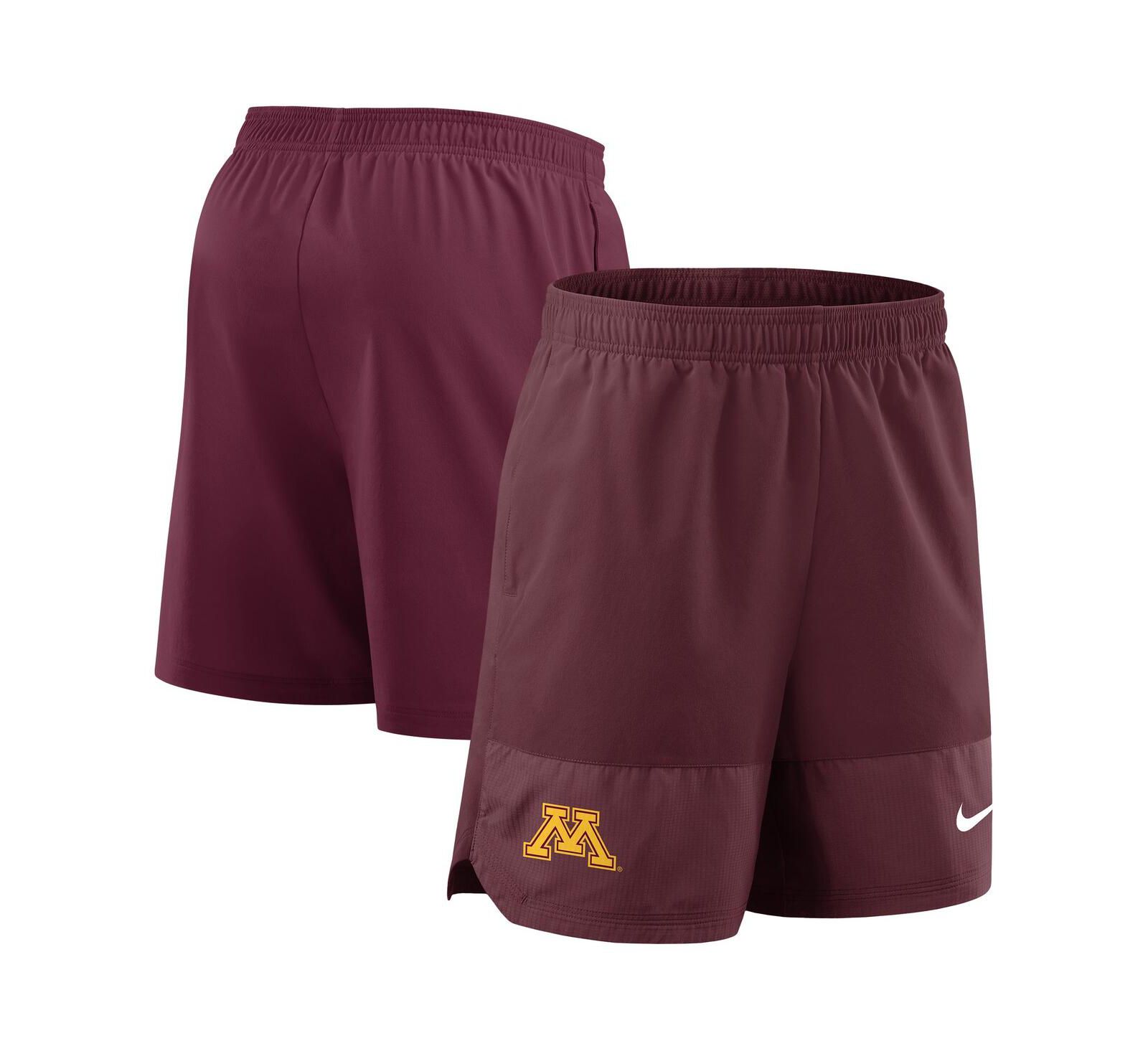 Мужские шорты Nike Minnesota Golden Gophers 2025 Sideline Performance