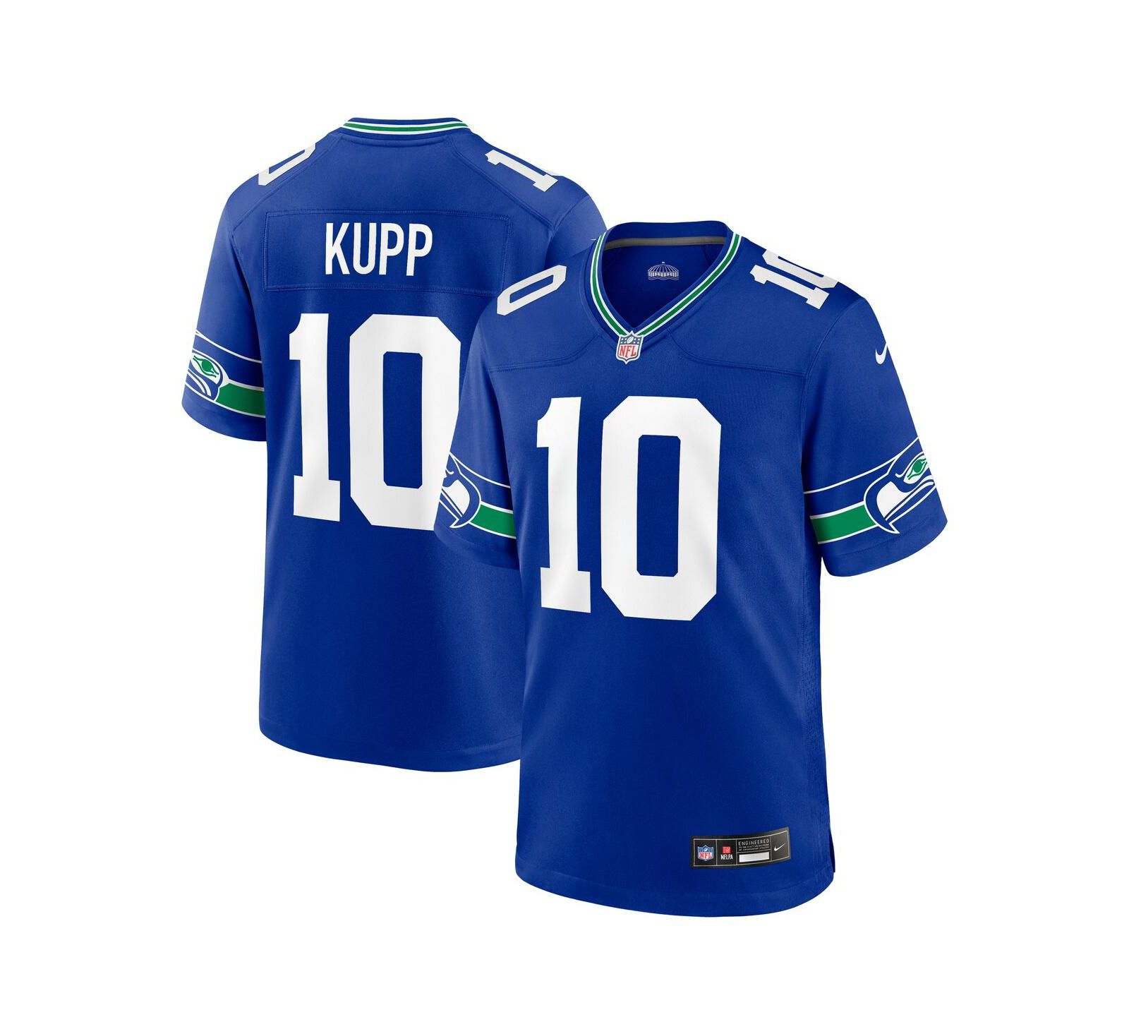 Nike Men's Cooper Kupp Royal Seattle Seahawks Alternate Game Jersey