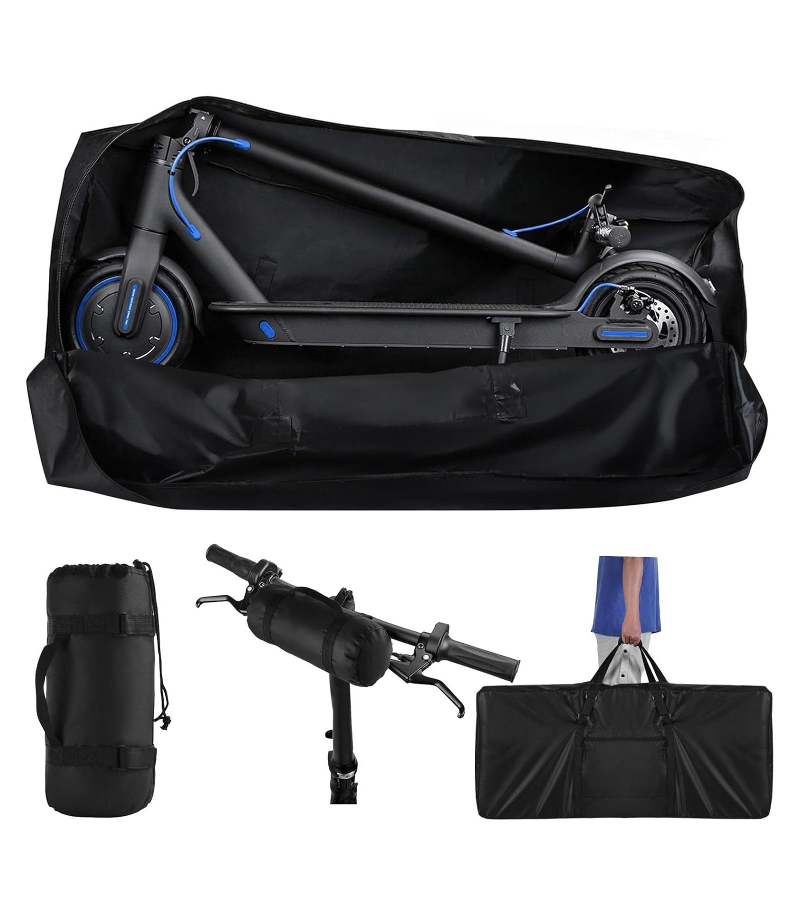 Urbanmax Electric Scooter Bag, Heavy Duty 840D with Waterproof Zipper, Universal for M365, Xiaomi