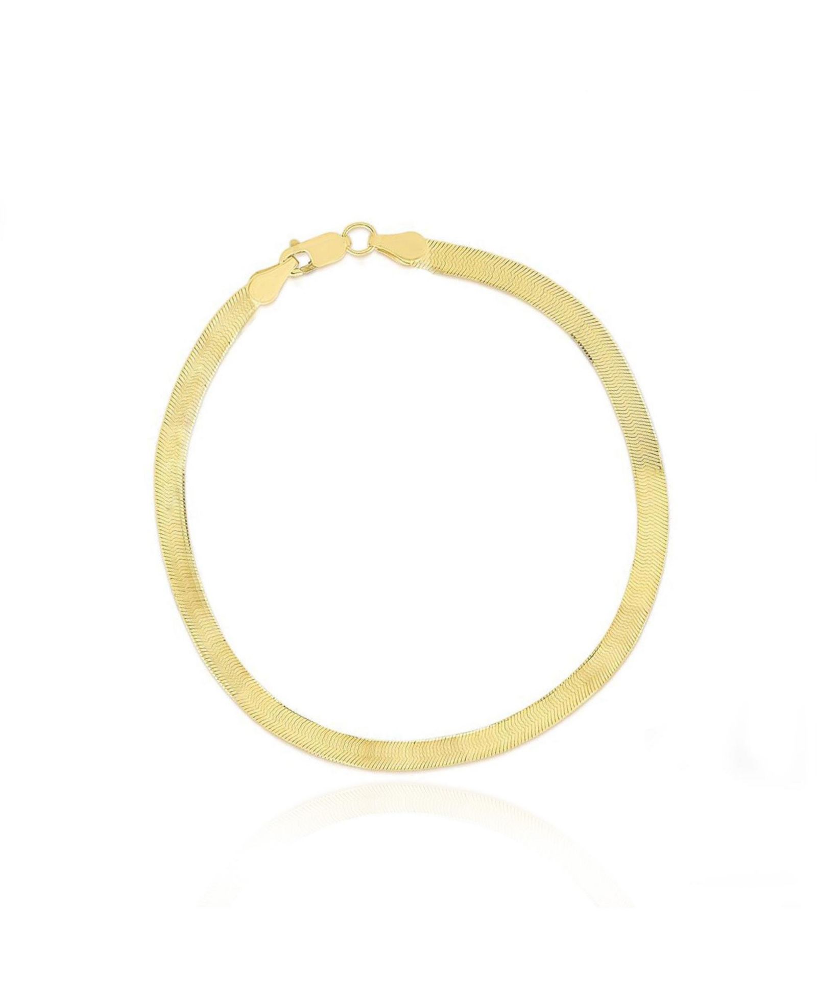 The Lovery Herringbone Bracelet - 5 millimeters -