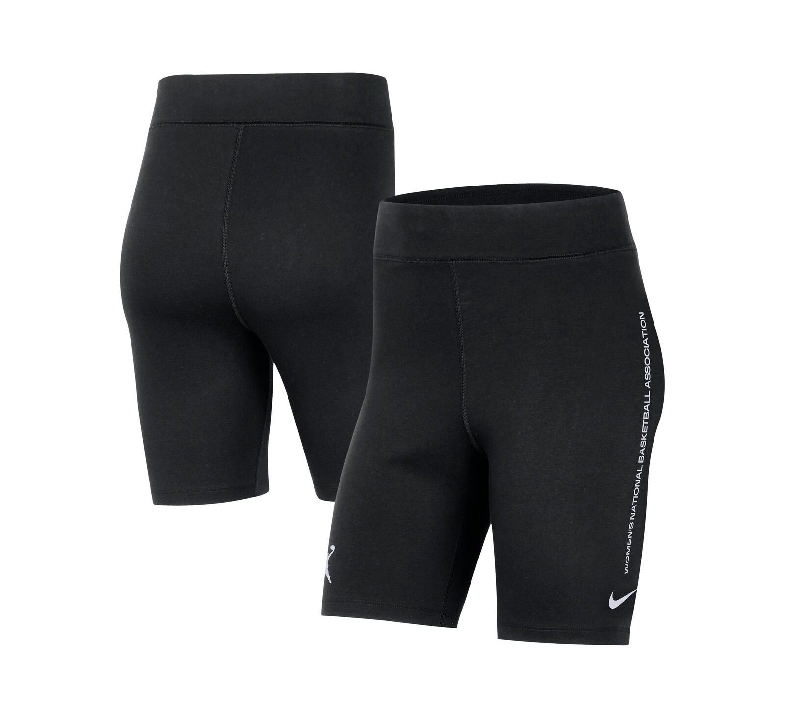 Nike Women's Black WNBA Team 13 Tri-Blend 8" Biker Shorts