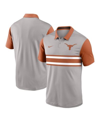 Мужская рубашка-поло Nike Texas Longhorns Vapor Performance, серо-оранжевая