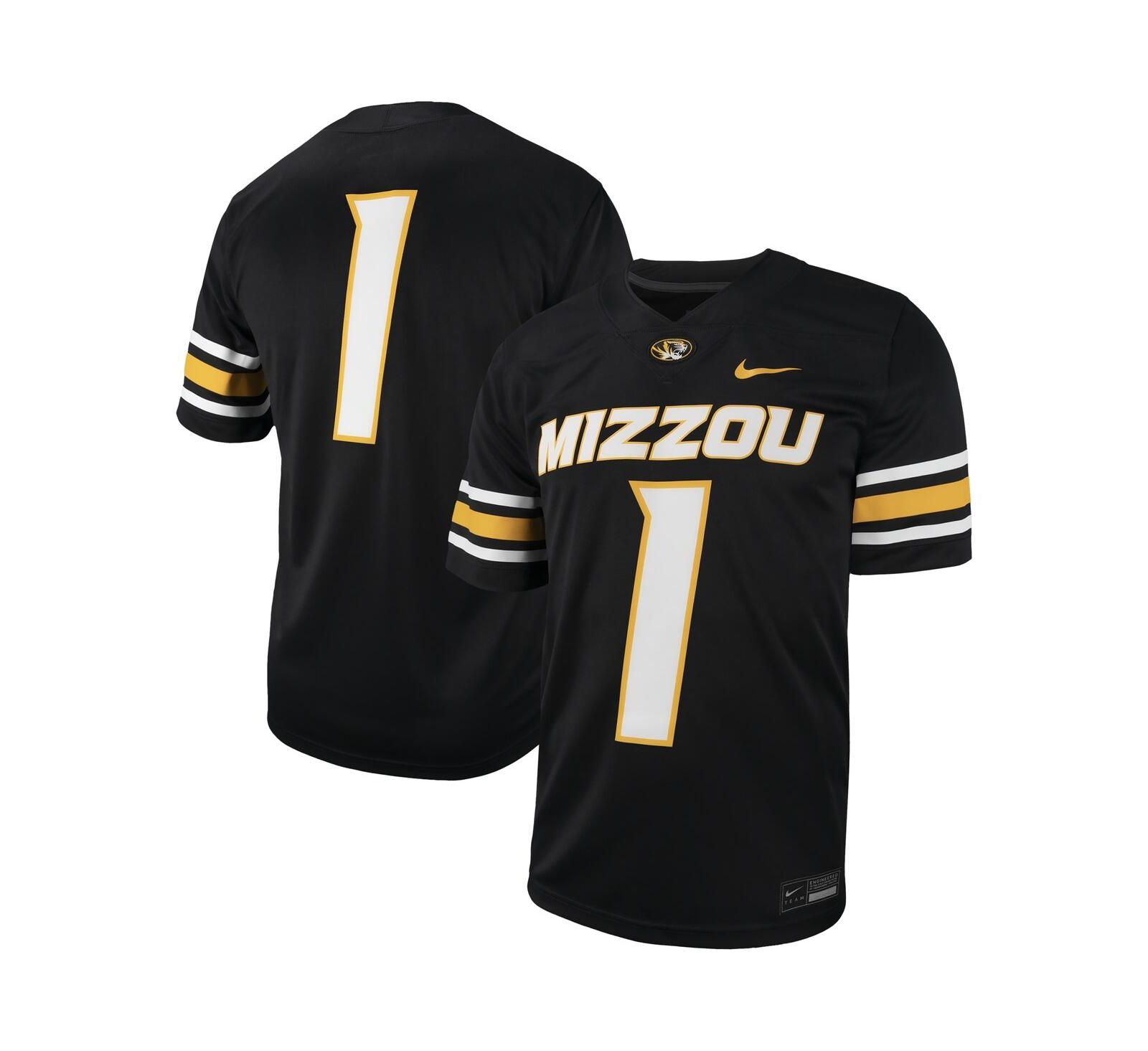 Nike Мужская реплика джерси Nike Black Missouri Tigers Untouchable для футбола