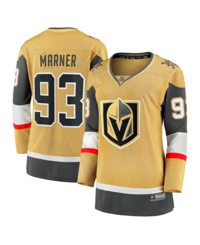 Женская джерси Fanatics Mitch Marner Gold Vegas Golden Knights Home Breakaway