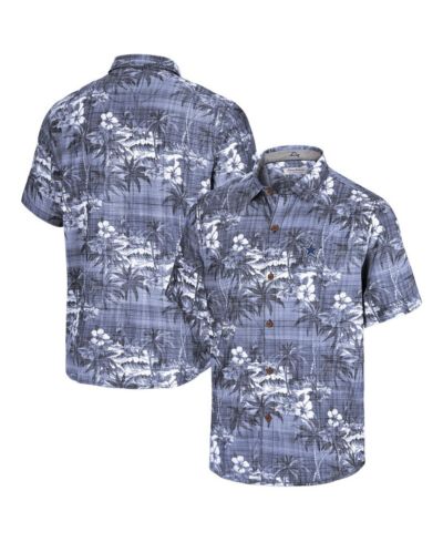 Tommy Bahama Men's Navy Dallas Cowboys Coconut Point Isla Palmetta Camp Button-Up Shirt