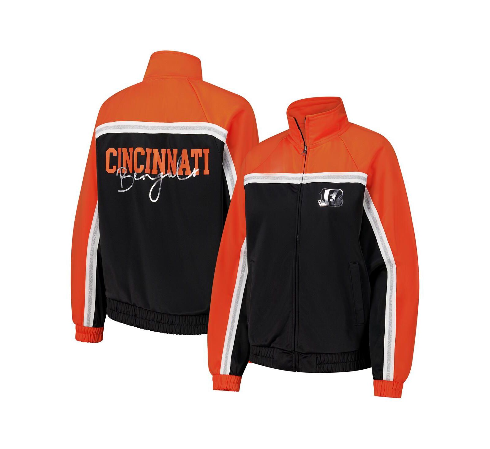 Женская спортивная куртка G-III 4Her by Carl Banks Cincinnati Bengals, черная