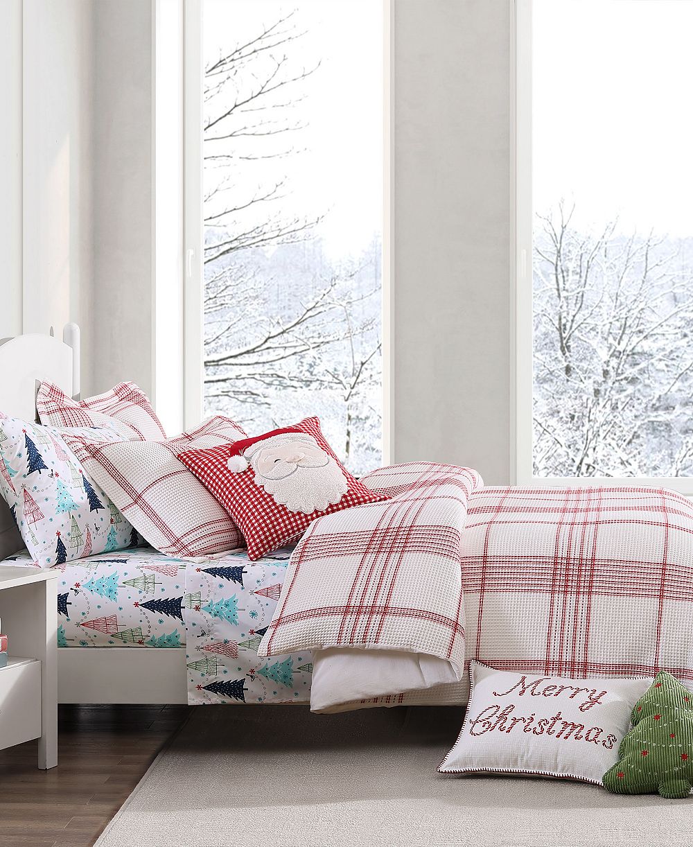Levtex Home комплект из 2 предметов, пододеяльник Waffle Plaid, Twin