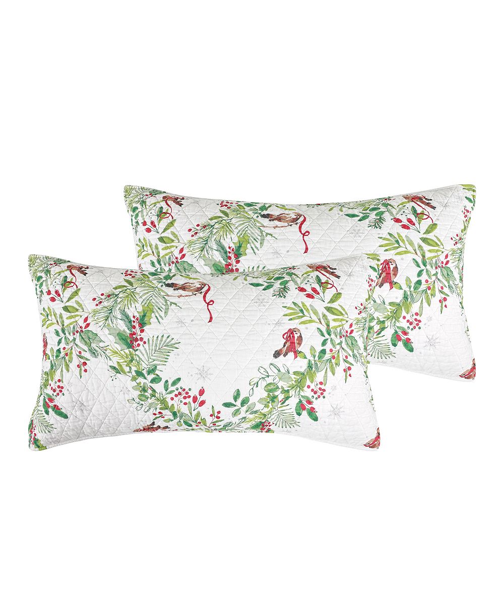 Levtex Home Tinsel Tidings 2-Pc. Sham Set, King