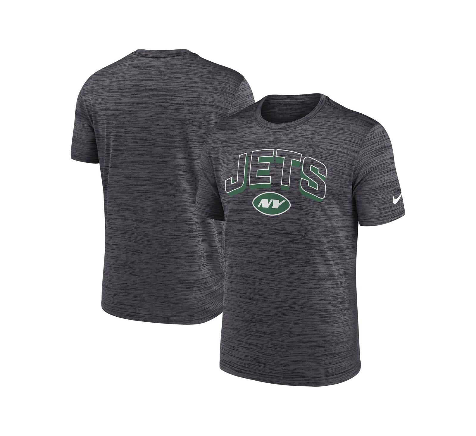 Мужская футболка Nike New York Jets Velocity Performance Charcoal