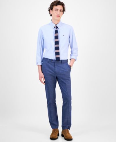 Tommy Hilfiger Men's Modern-Fit Wool TH-Flex Stretch Suit Separates Pant