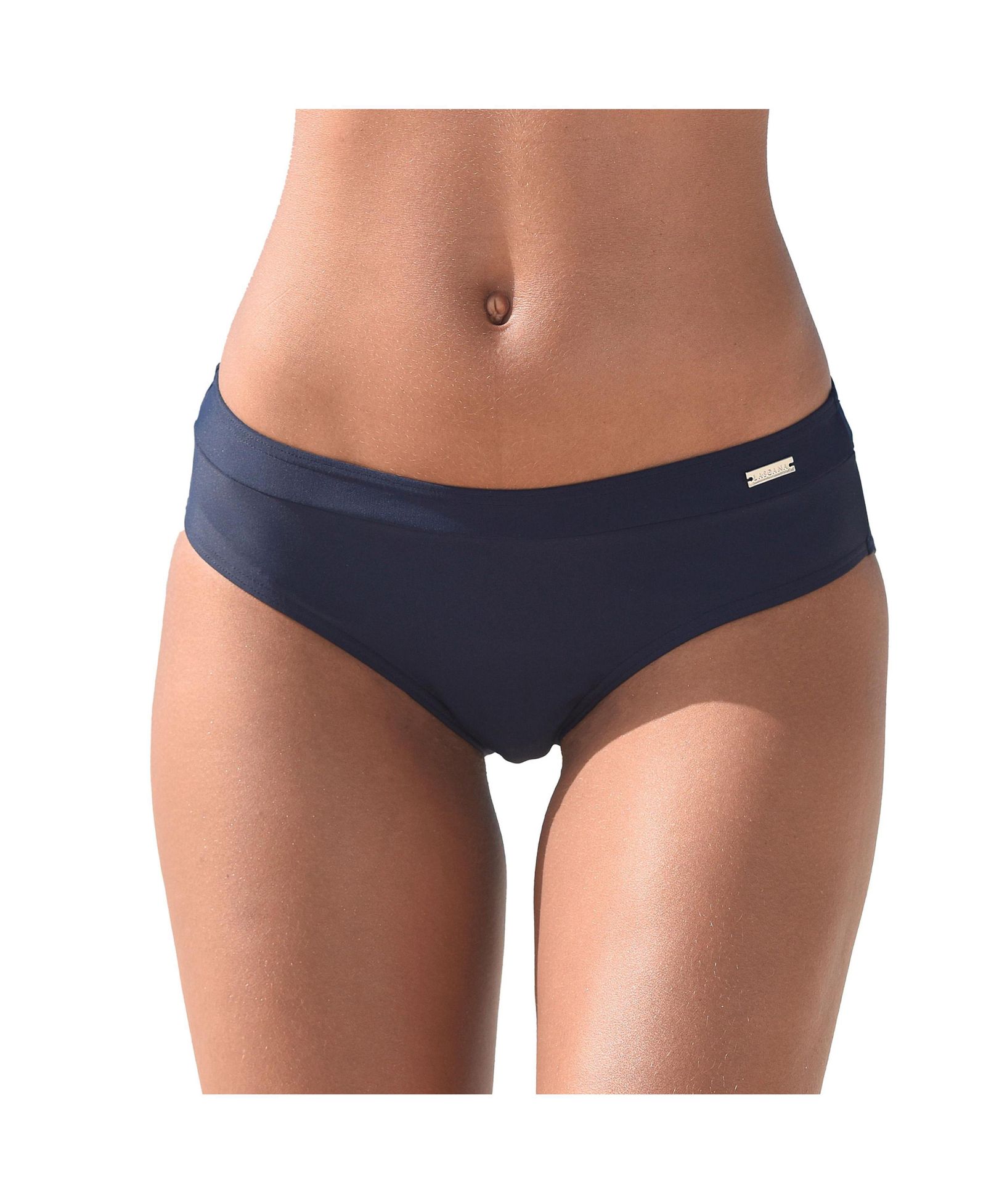 Женский слитный купальник LASCANA Full Coverage Mid Rise Bikini