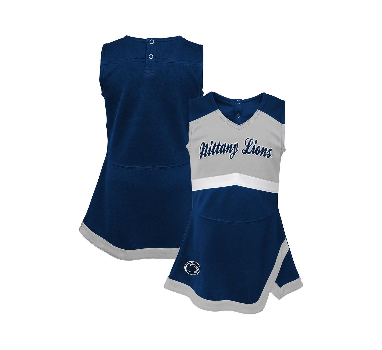 Платье-сарафан Outerstuff Big Girls Navy Penn State Nittany Lions Cheer Captain
