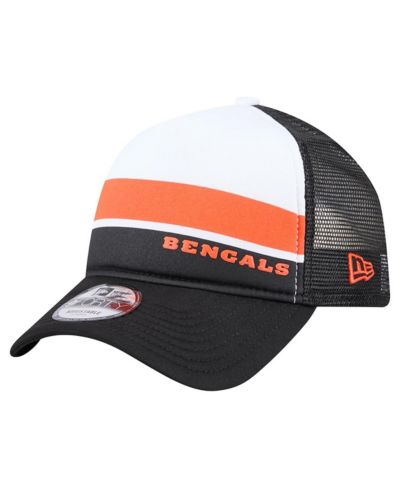 Детская кепка New Era 9FORTY A-Frame Trucker Black Cincinnati Bengals Sport Night Color Block, регулируемая