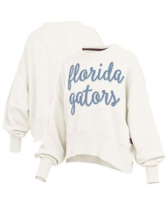 Женское свитшот-толстовка Pressbox Cream Florida Gators Chelsea Oversized Pullover