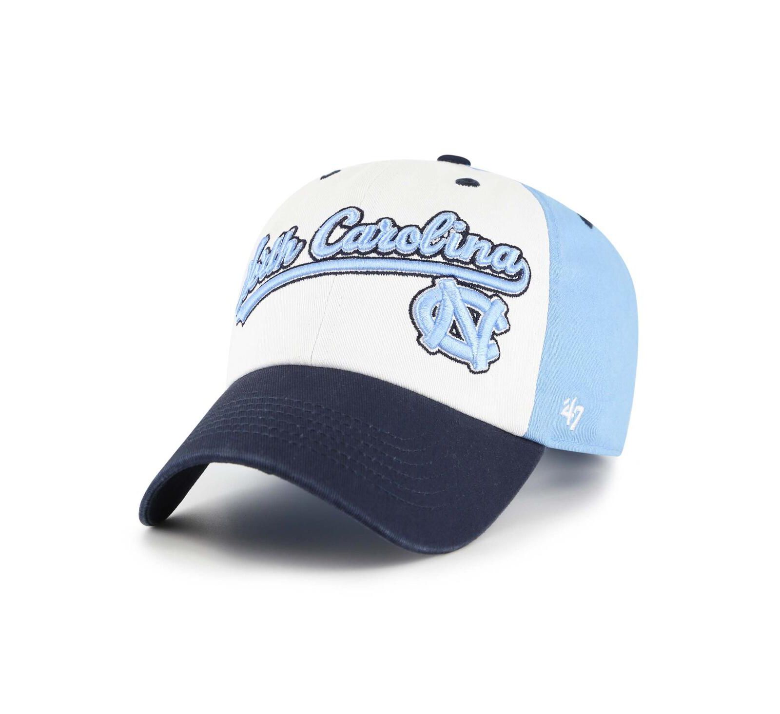 Детская кепка '47 Brand North Carolina Tar Heels Scooter Clean Up White Adjustable