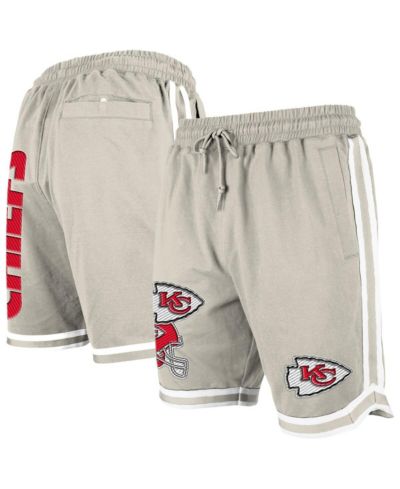 New Era Men's Light Beige Kansas City Chiefs Stone Multi Patch Shorts