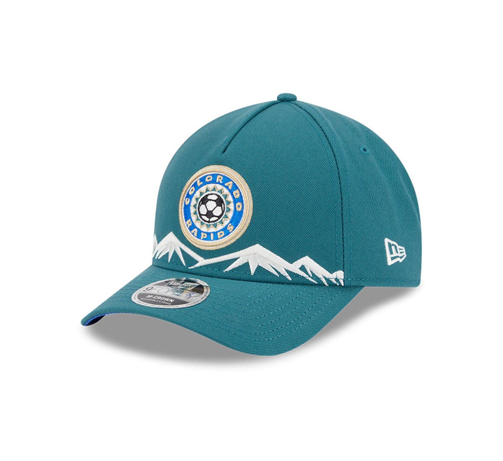 New Era Men's Green Colorado Rapids 2025 Jersey Hook 9FORTY M-Crown Adjustable Hat