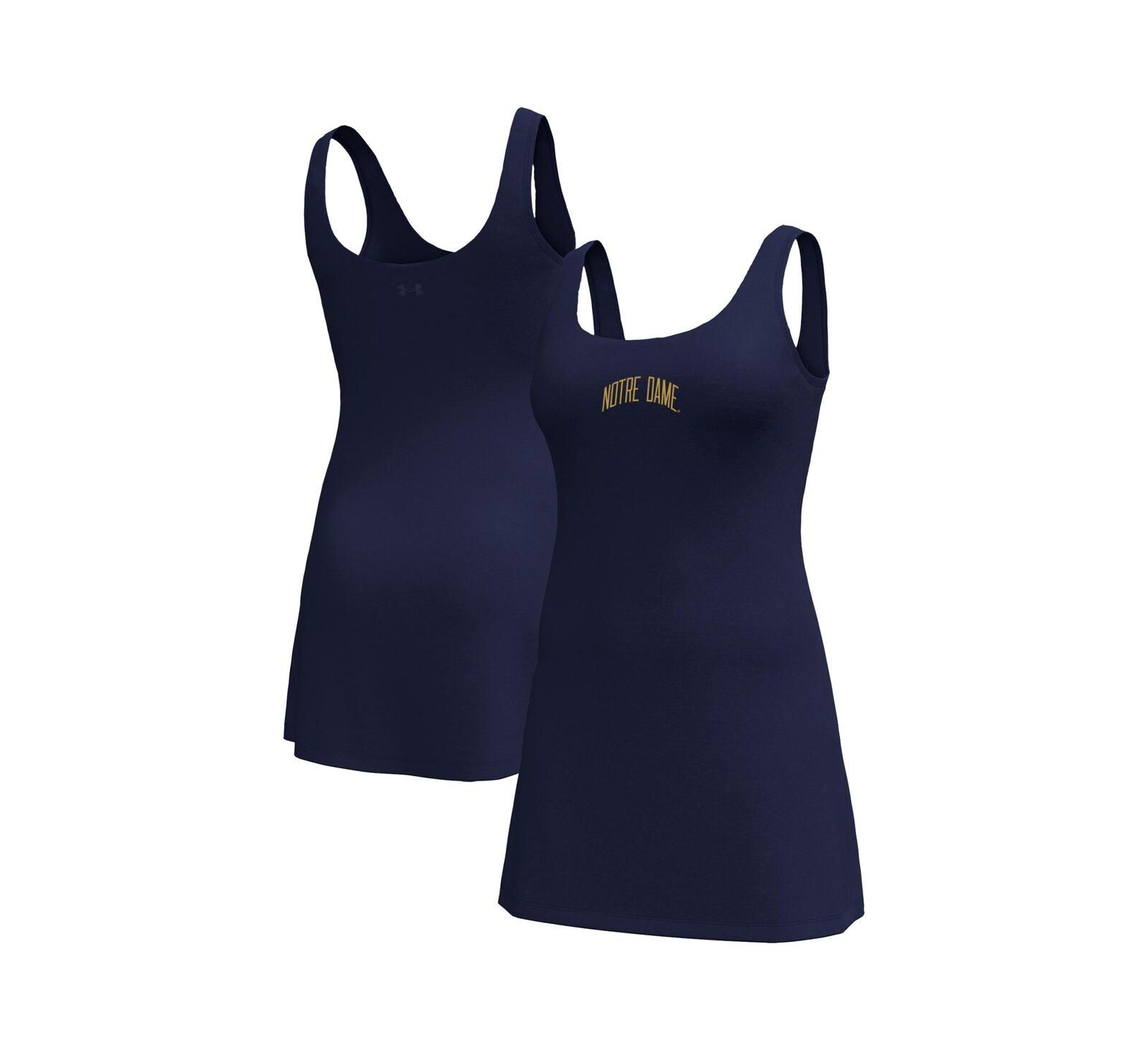Женское платье Under Armour Navy Notre Dame Fighting Irish Gameday Motion Active