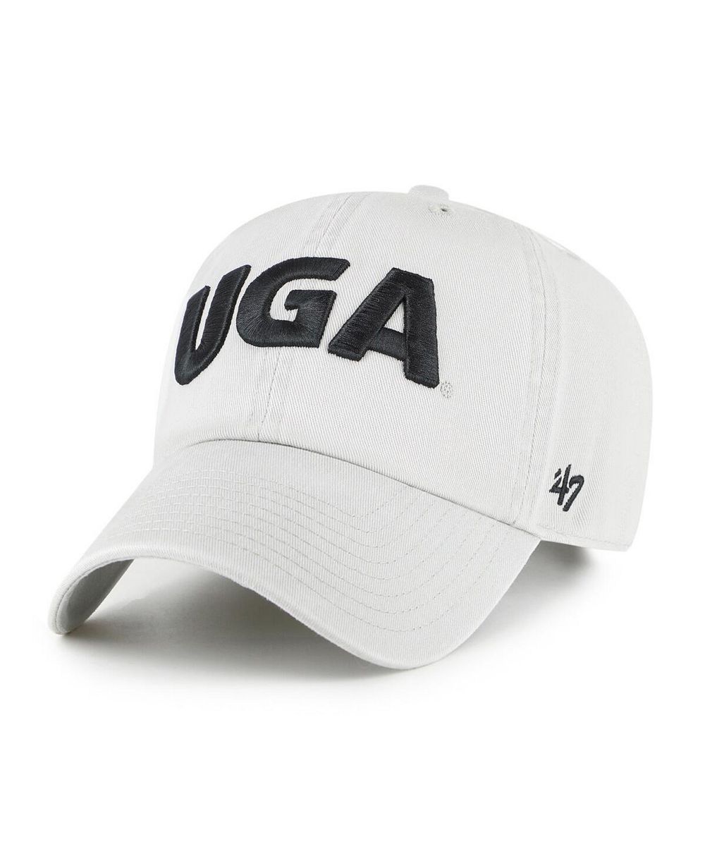 '47 Brand Men's Gray Georgia Bulldogs Clean Up Adjustable Hat