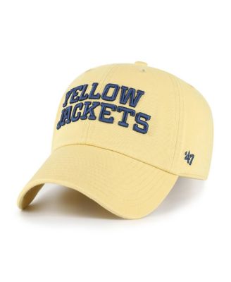 Мужская регулируемая кепка '47 Brand Light Gold Georgia Tech Yellow Jackets Clean Up