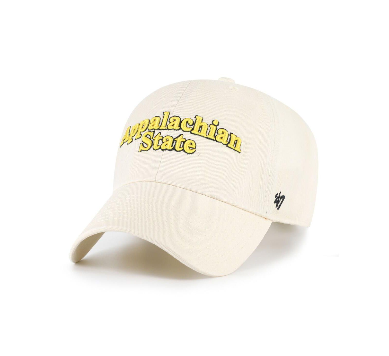 '47 Brand Мужская регулируемая кепка Appalachian State Mountaineers Clean Up, песочный цвет