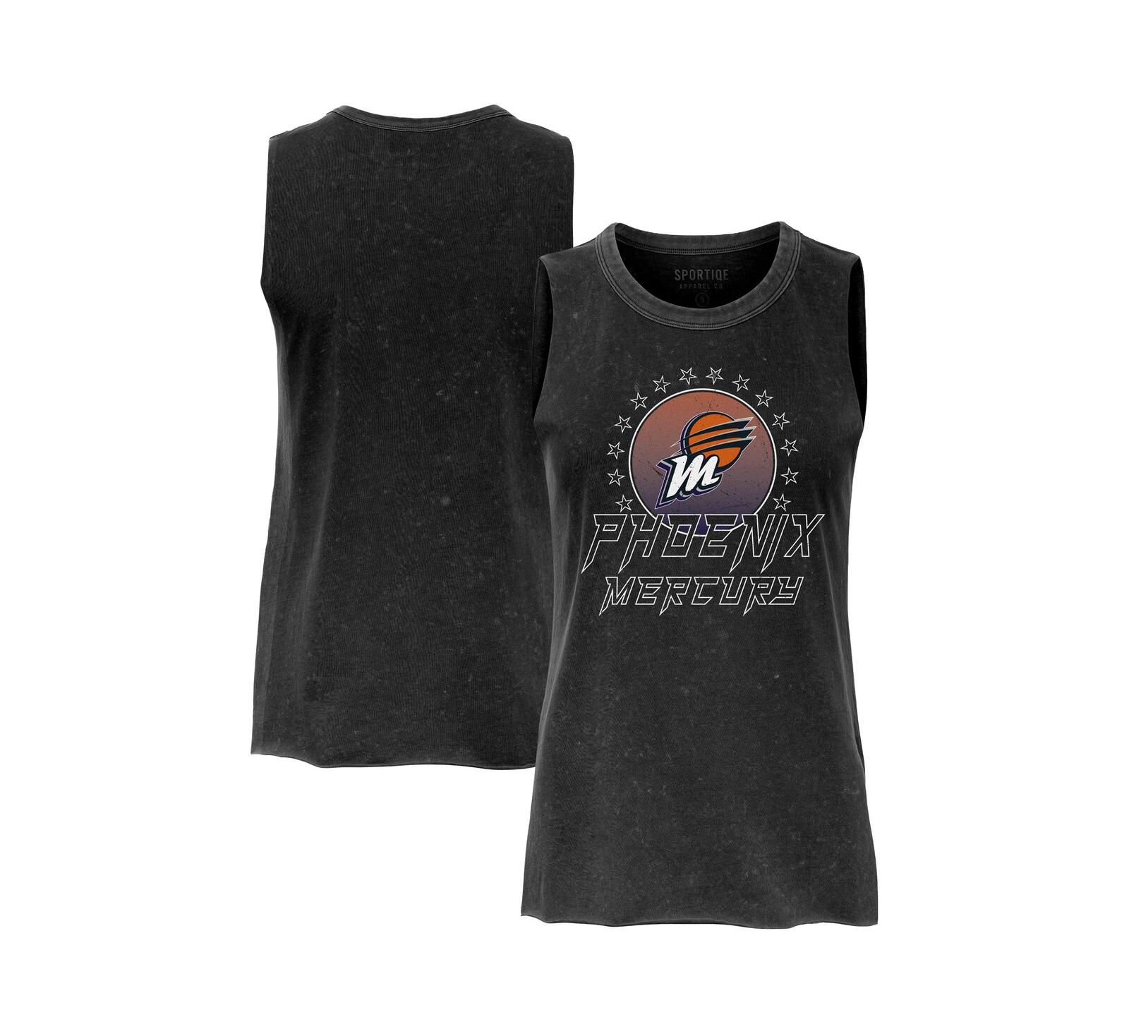 Женский топ Sportiqe Black Phoenix Mercury Rock Roll Collection Turner Mineral Wash Tank Top