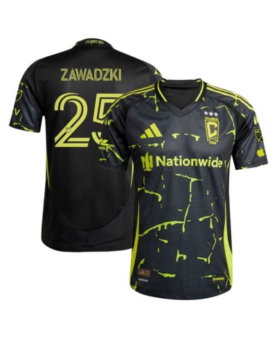 Adidas Men's Sean Zawadzki Black Columbus Crew 2025 The Goosebumps Kit Authentic Player Jersey