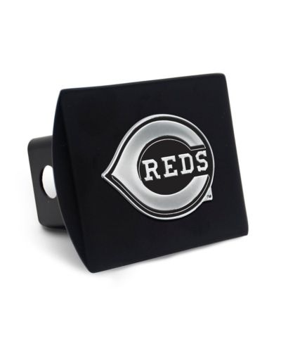 Wincraft Cincinnati Reds Premium Metal Chrome Logo Universal Hitch Cover