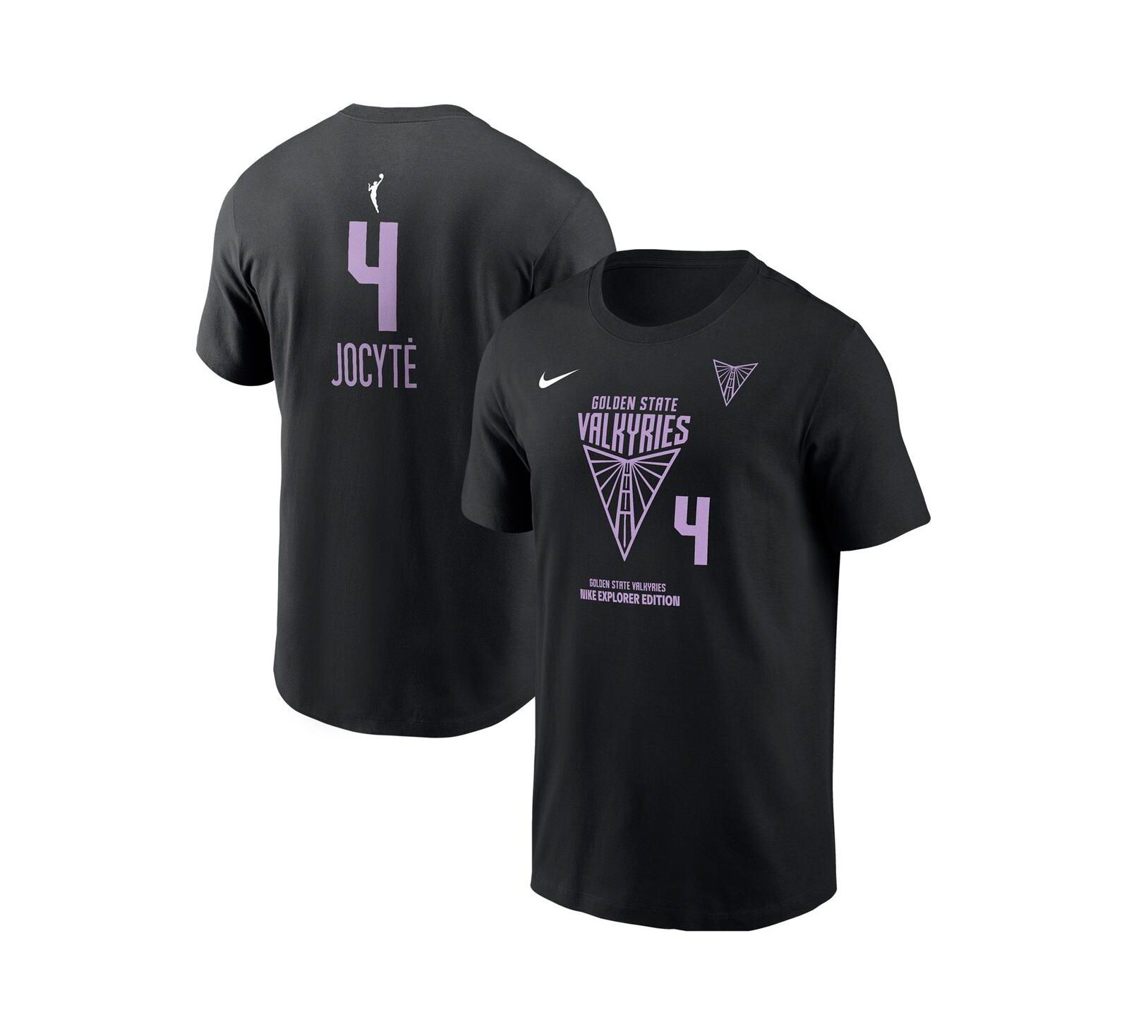 Nike Men's and Women's Juste Jocyte Black Golden State Valkyries Name & Number T-Shirt