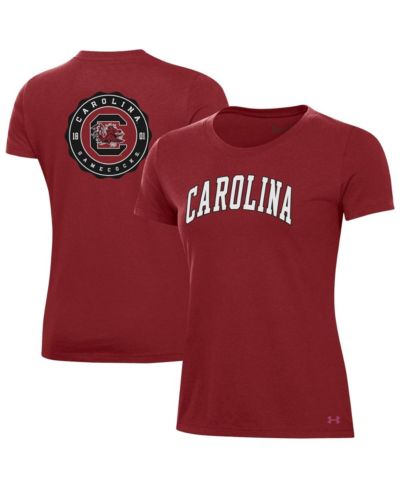Under Armour Women's Garnet South Carolina Gamecocks Essentials 2-Hit Performance T-Shirt