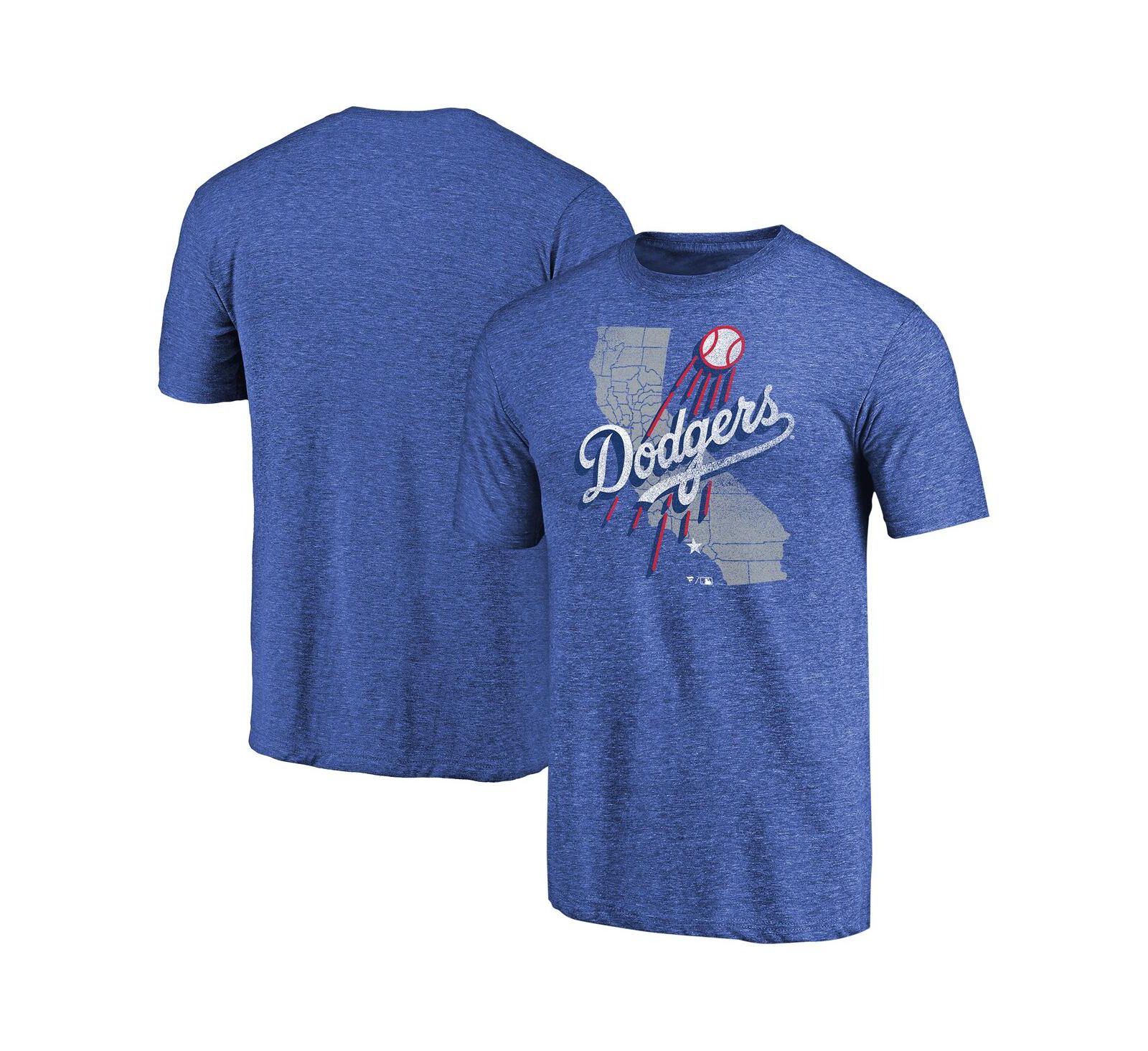 Fanatics Mto Label Men's Royal Los Angeles Dodgers Hometown Collection LA County T-Shirt