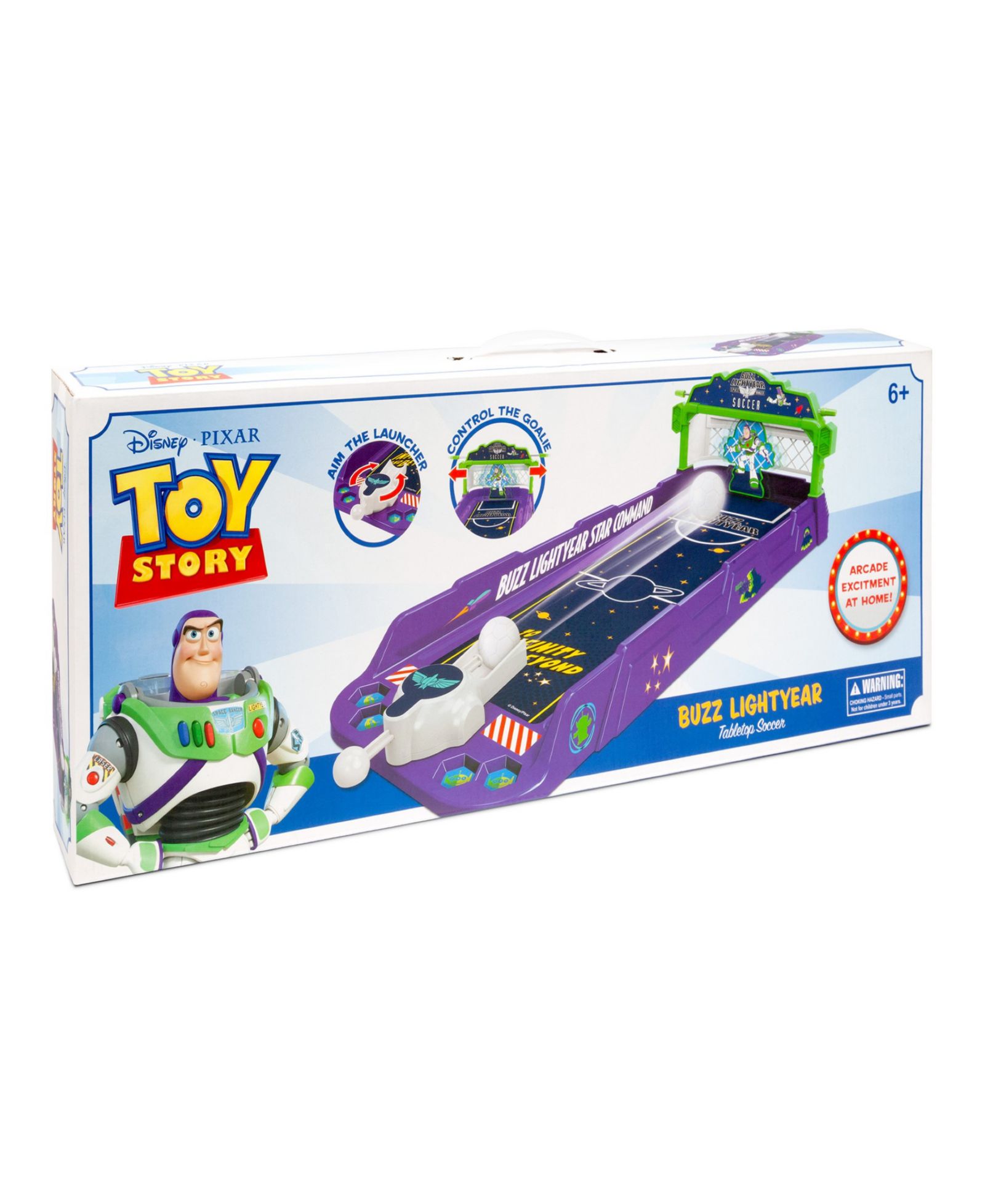 World Tech Toys Buzz Lightyear Two-Player Soccer Play Set, Ages 6+