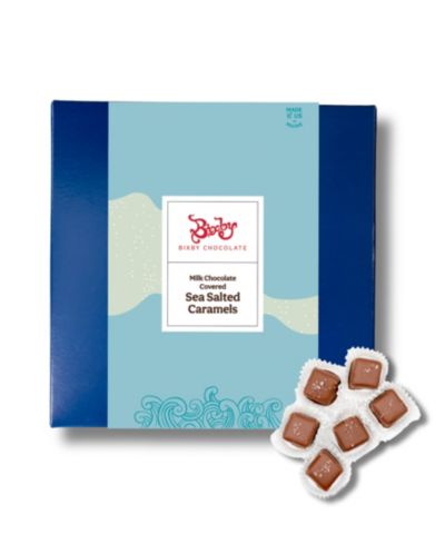 Подарочный набор молочного шоколада Bixby Chocolate Sea Salted Caramel, 50 штук