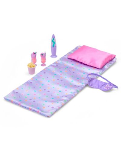 Набор аксессуаров Journey Girls Glam Slumber Party для кукол 18 дюймов, 7 предметов, от 6 лет
