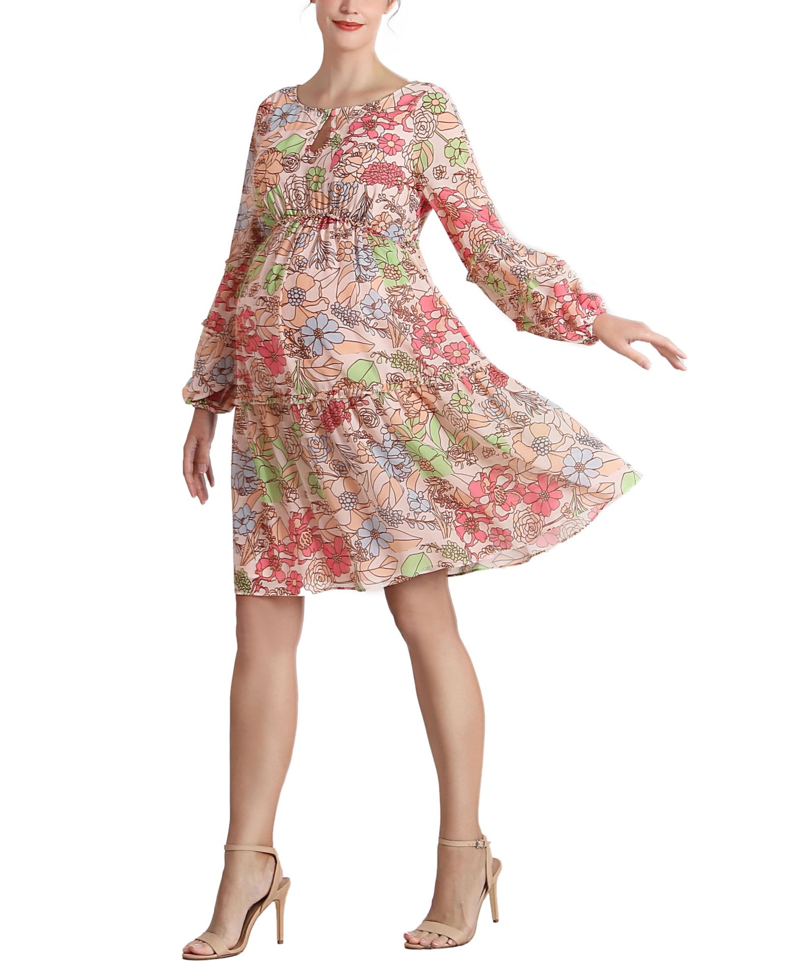 kimi + kai Women's kimi + kai Piper Chiffon Dress