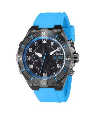 Мужские часы Invicta 39898 Aviator Quartz Multifunction с черным циферблатом