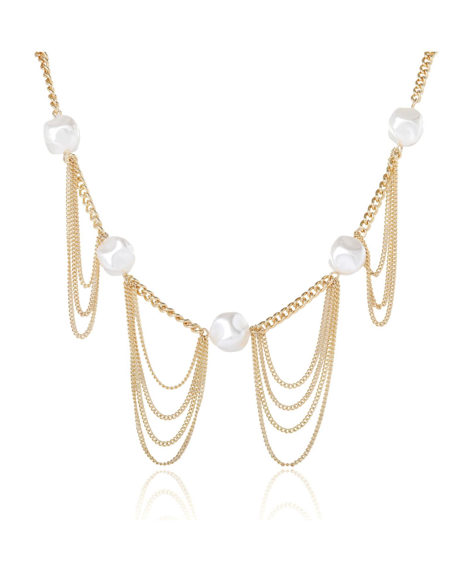 Ожерелье BCBG Oversized Pearl Chain