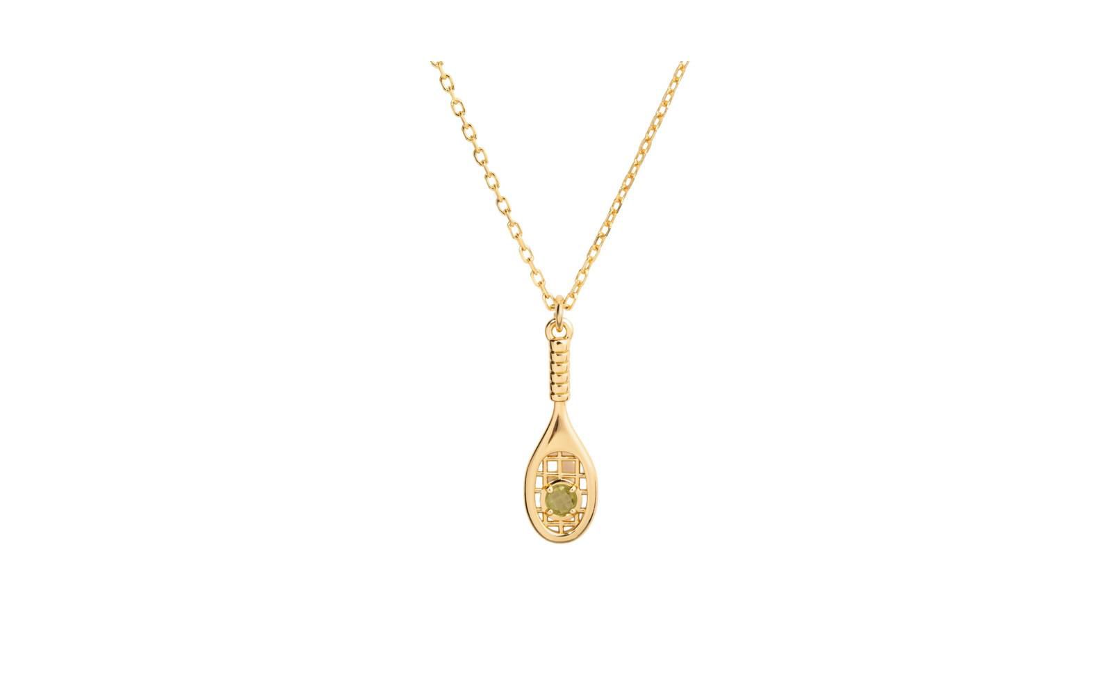 Подвеска-кулон Little Sky Stone Plated Tennis Racket