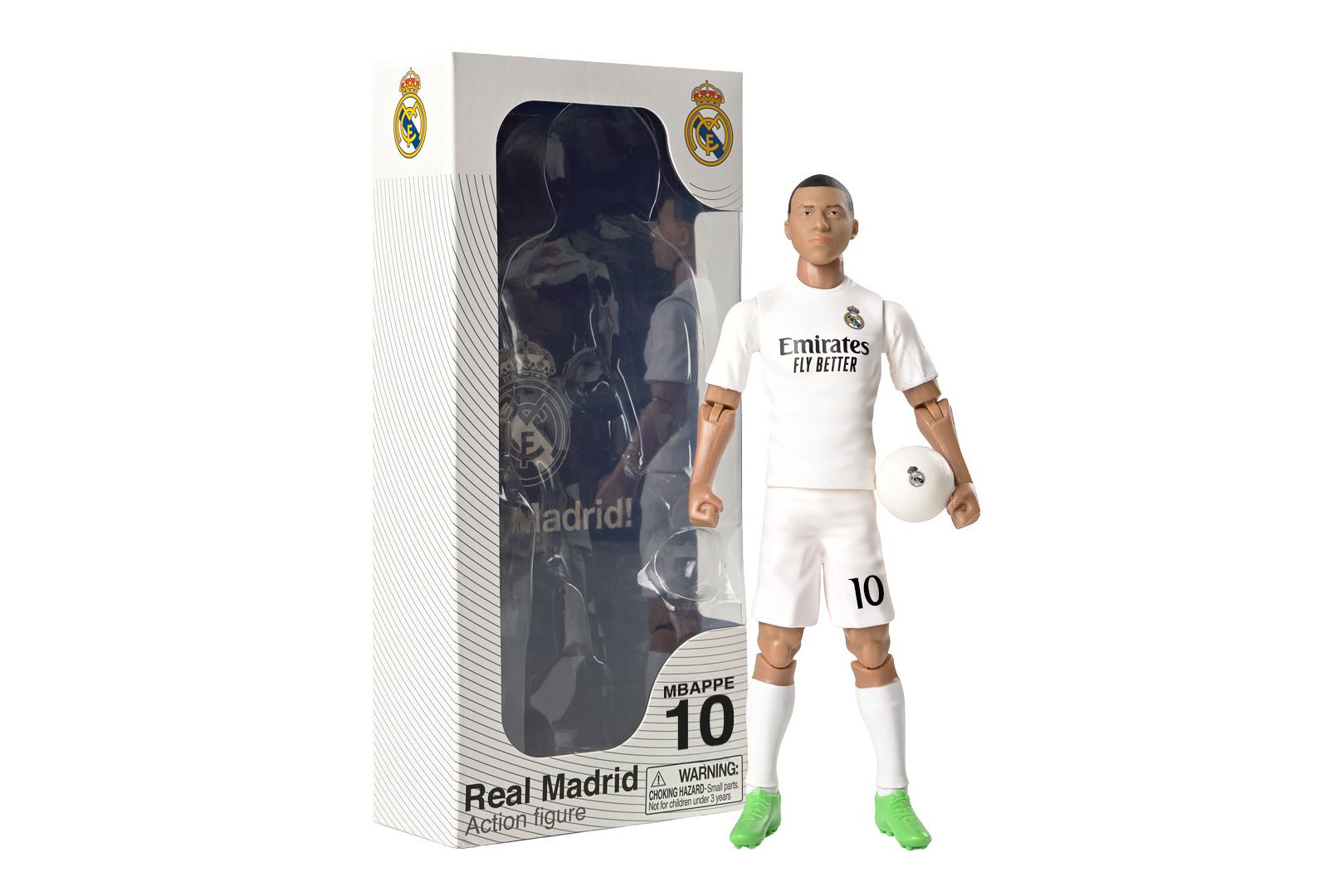 Banbo Toys Фигурка Килиана Мбаппе из Реал Мадрида, 8", от 14 лет