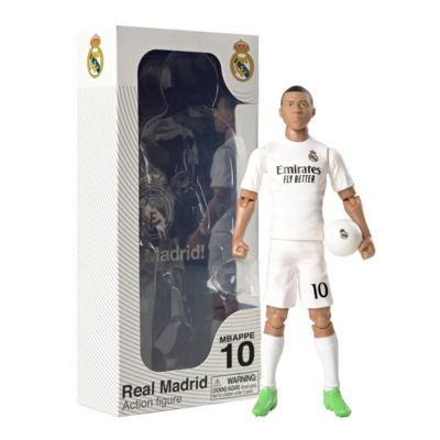 Banbo Toys Real Madrid Kylian Mbappe 8" Action Figure, Ages 14+