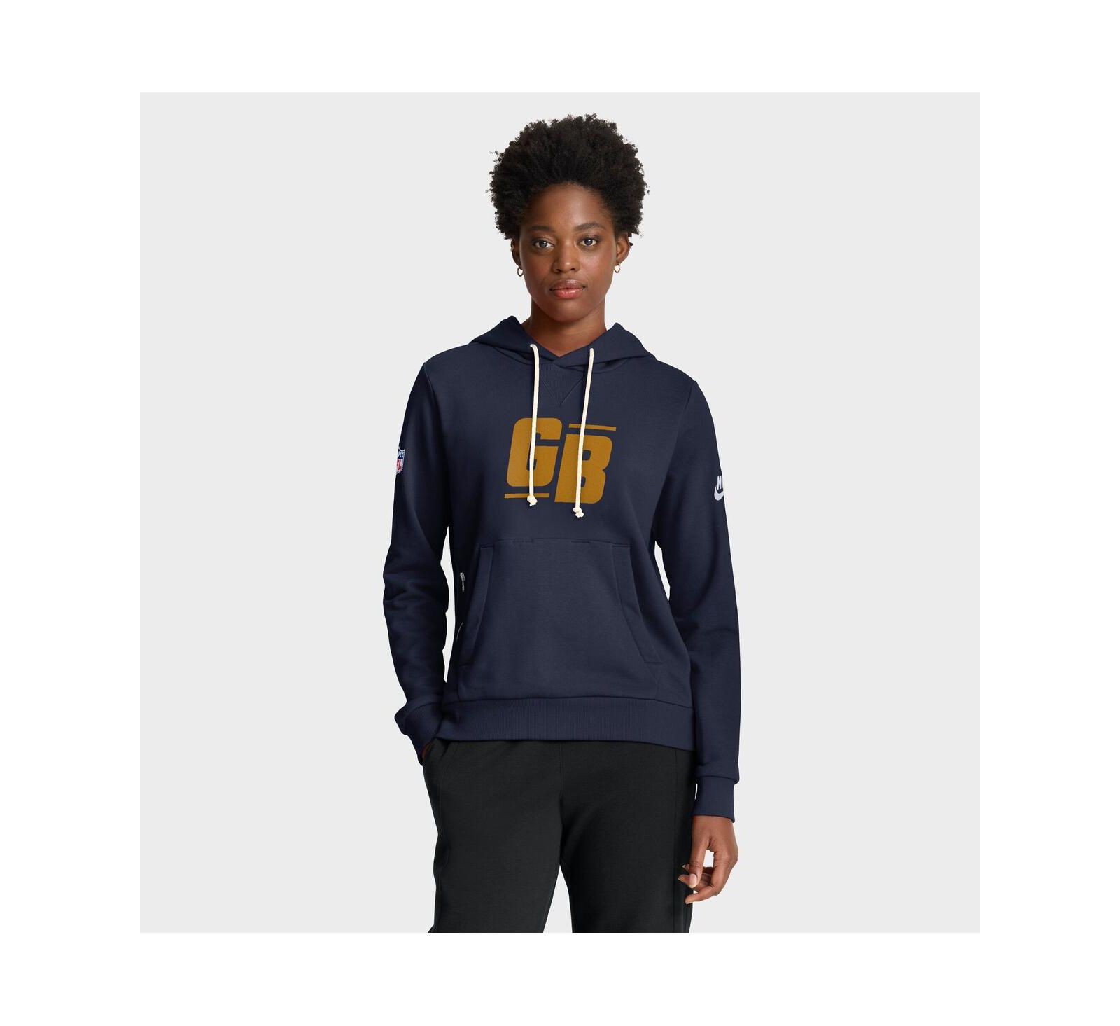 Nike Women's Nike Green Bay Packers The 1923 Classic Sideline Dri-FIT худи с капюшоном
