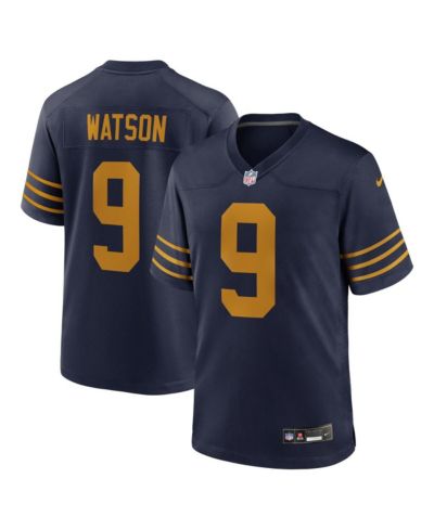 Nike Мужская бейсбольная джерси Christian Watson Green Bay Packers The 1923 Classic Game Navy