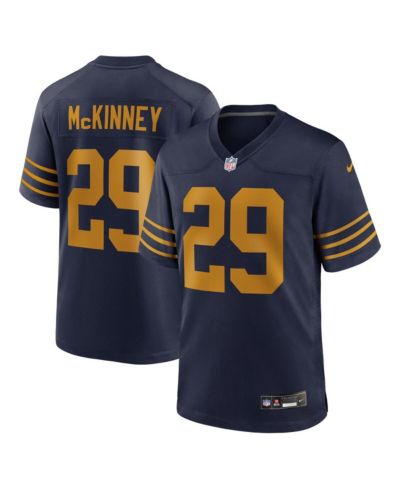 Nike Men's Xavier McKinney Navy Green Bay Packers The 1923 Classic Game Jersey
